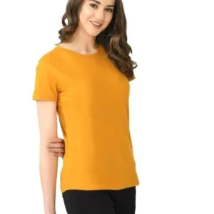 Women's Mustard T-Shirt