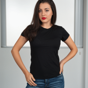 Girls Black T-Shirt